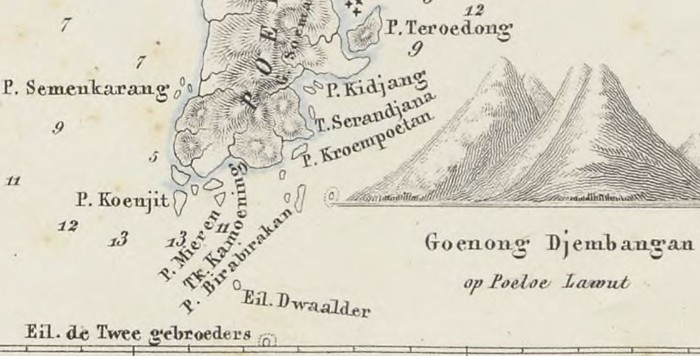 kota saranjana di peta belanda